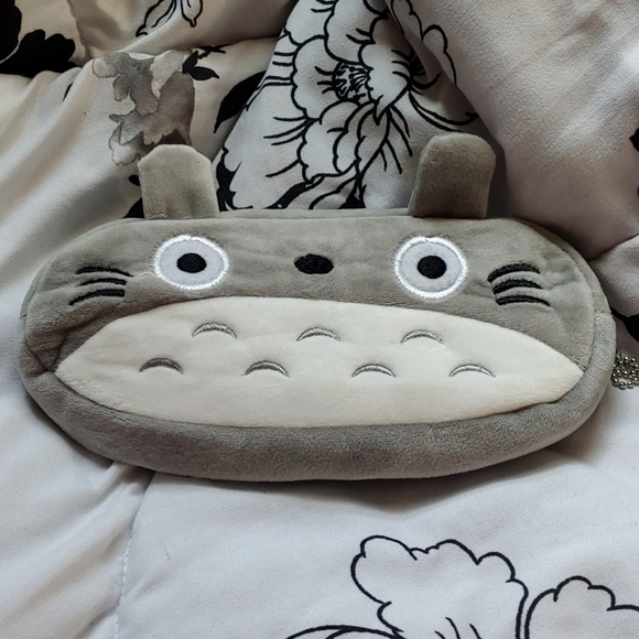 No Brand Other - Totoro Plush Zipper Pencil Case/Cosmetic pouch